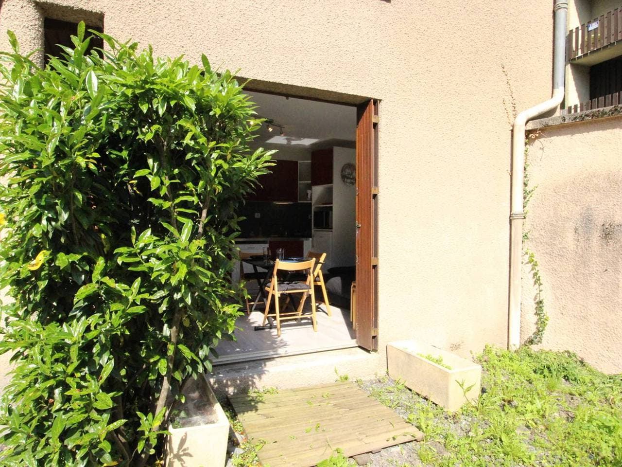 Foto 5 von 15: Erdgeschoss-Studio mit Garten, WLAN und Parkplatz, nahe Thermen und Seilbahn für 2/3 Personen