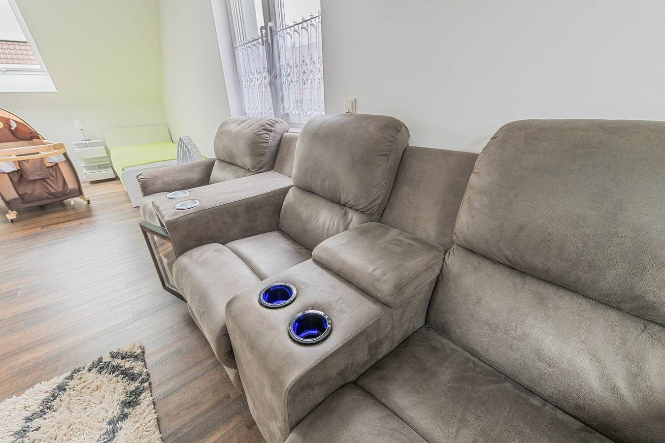 Foto 11 von 30: Ferienhaus 'Kronseeliebe' mit privater Terrasse, Garten und WLAN