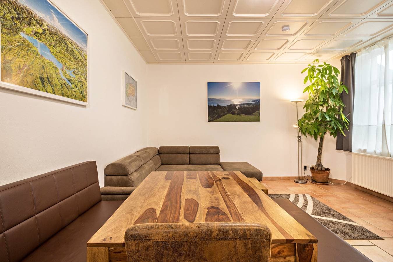 Foto 4 von 21: Stilvolle Ferienwohnung "Tuna" in Altbau Villa, mit Blick auf die Berge
