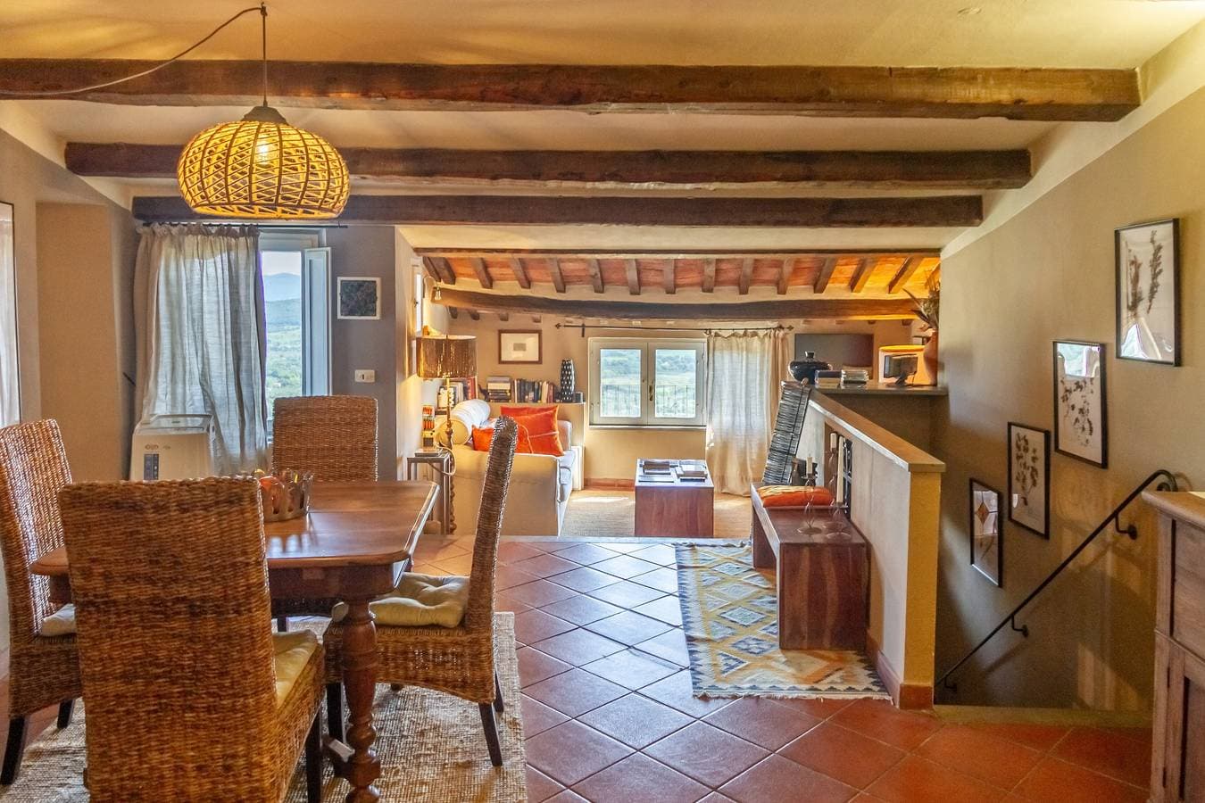 Foto 9 von 37: Ferienhaus 'The Nest, Hamlet in Tuscany' mit Bergblick, privater Terrasse & WLAN