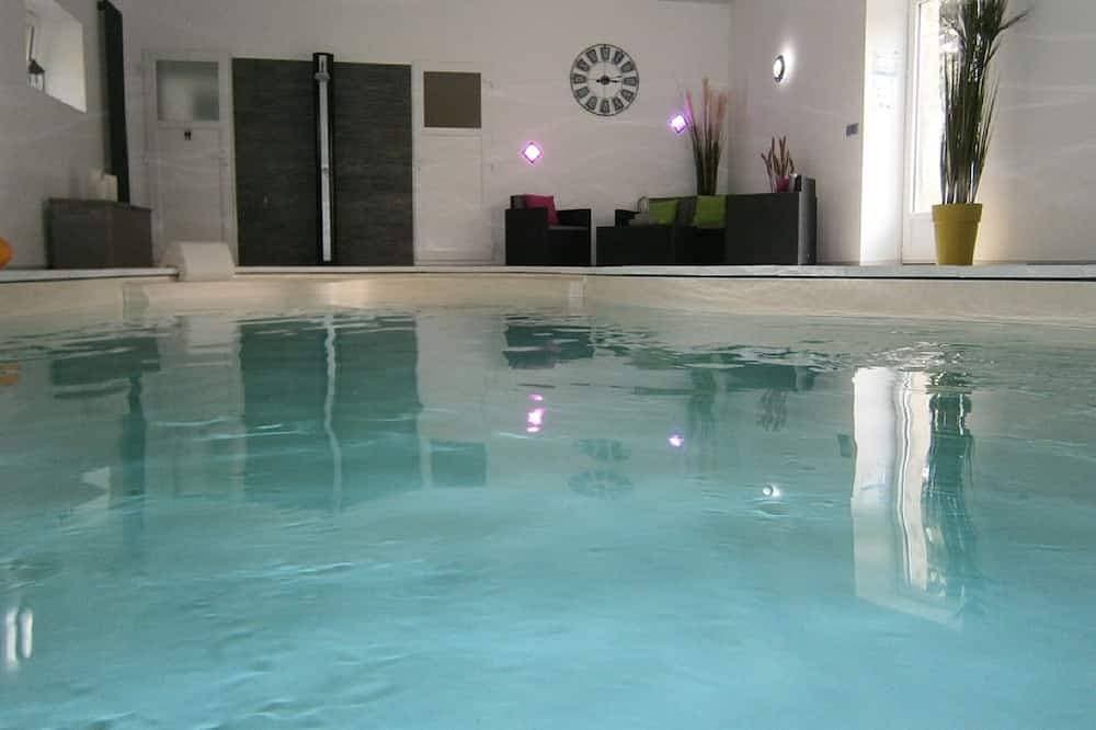 Cottage 3 Personen mit ganzjährig beheiztem Innenpool bei 28 ° 1
