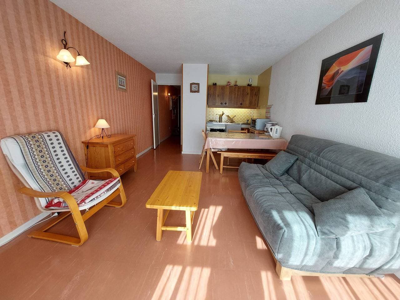 Foto 4 von 12: Gemütliche Wohnung in Autrans, 32m², nahe Pisten, 4 Pers., Parkplatz inklusive