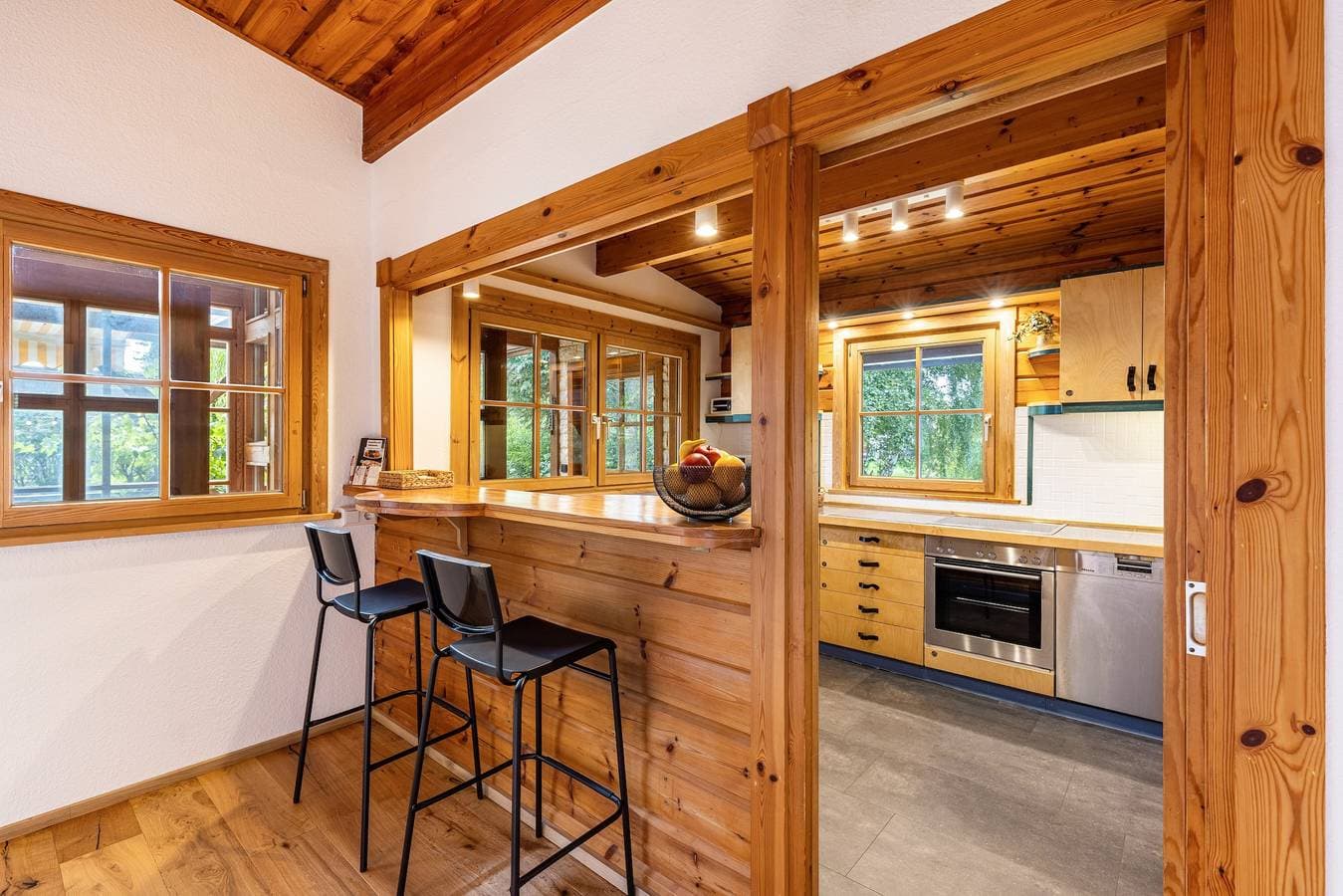 Foto 12 von 31: Ferienhaus 'La Casa Holzwiesen' mit privater Terrasse, privatem Garten und WLAN