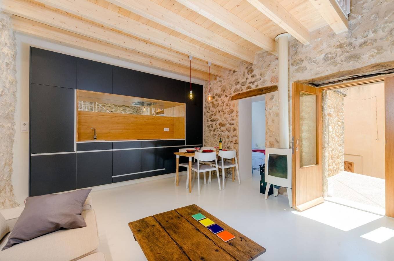 Foto 7 von 29: Casa Vella (Vall Petit) - Ferienhaus mit Terrasse in Mancor De La Vall. WiFi gratis