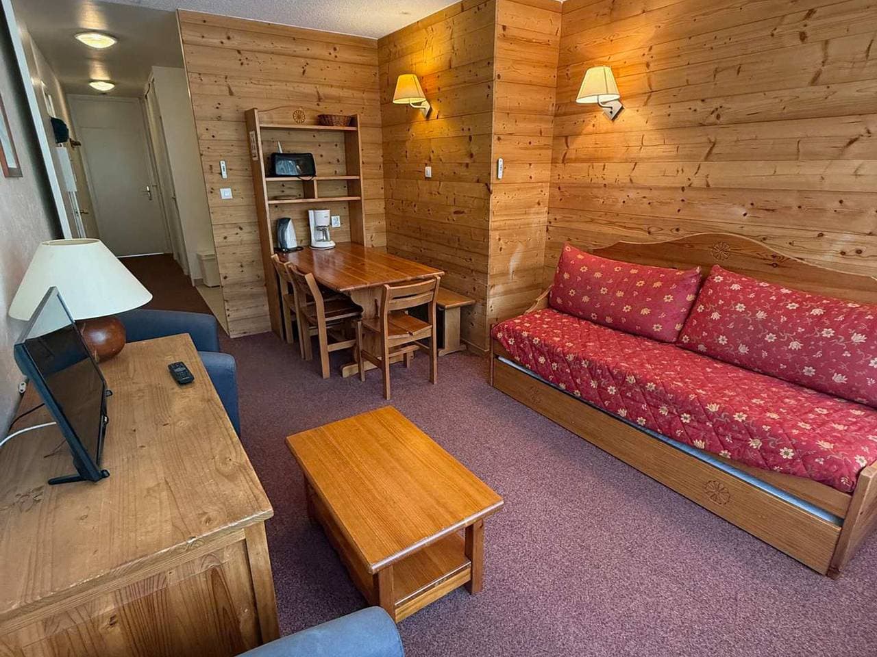 Foto 3 von 11: 2-Zimmer Wohnung am Fuße der Pisten, Balkon, 4-5 Pers