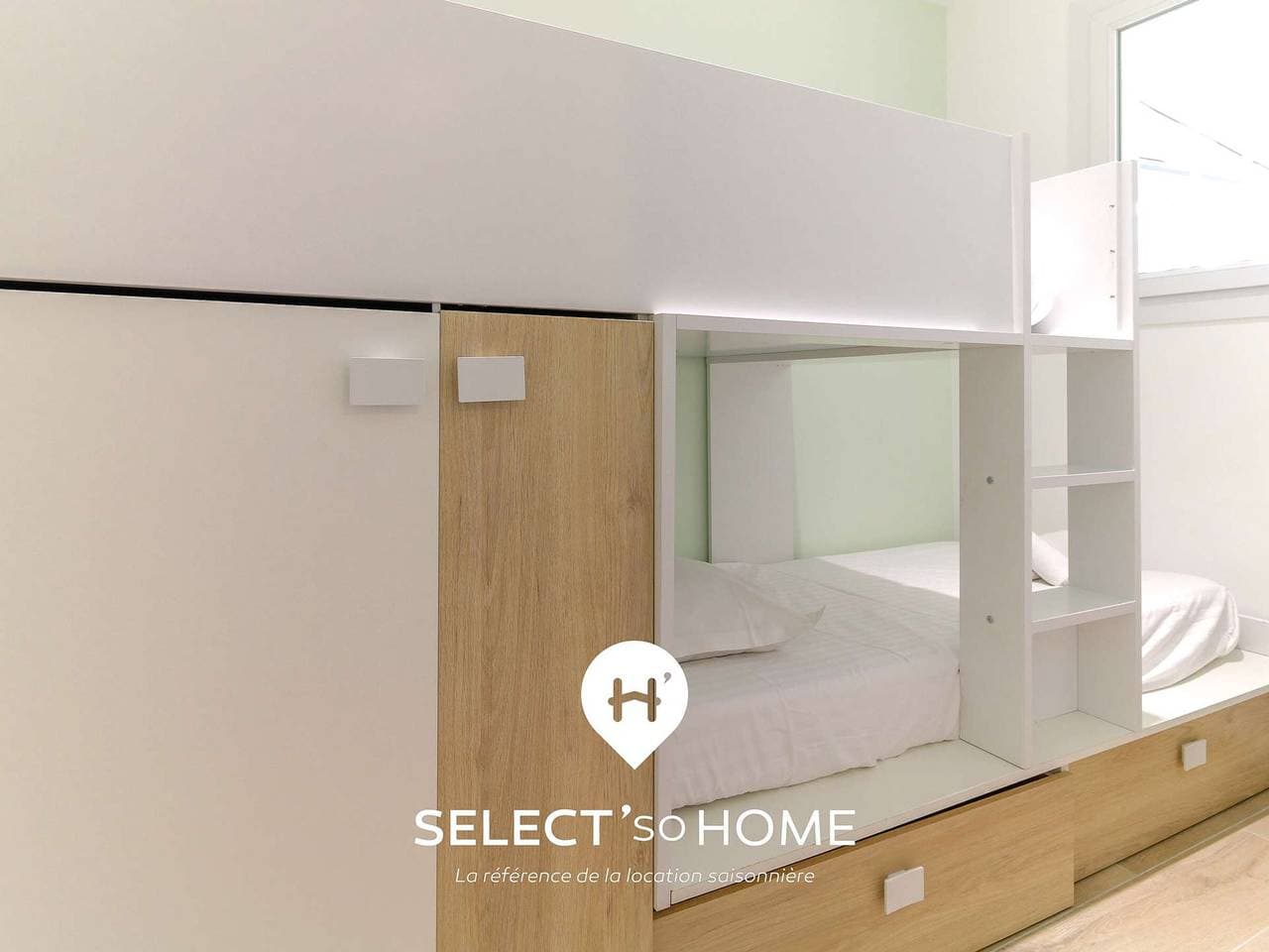 Foto 8 von 14: Wunderschöne 3-Zi-Wohnung im Zentrum von Lavandou mit Garten, Haustiere erlaubt