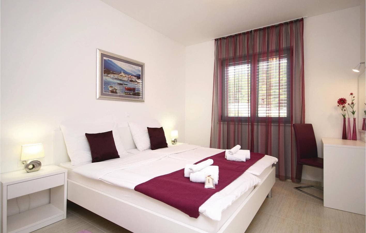 Foto 10 von 35: Gemütliche Ferienwohnung mit Meerblick, Terrasse, WLAN und Zugang zum Strand