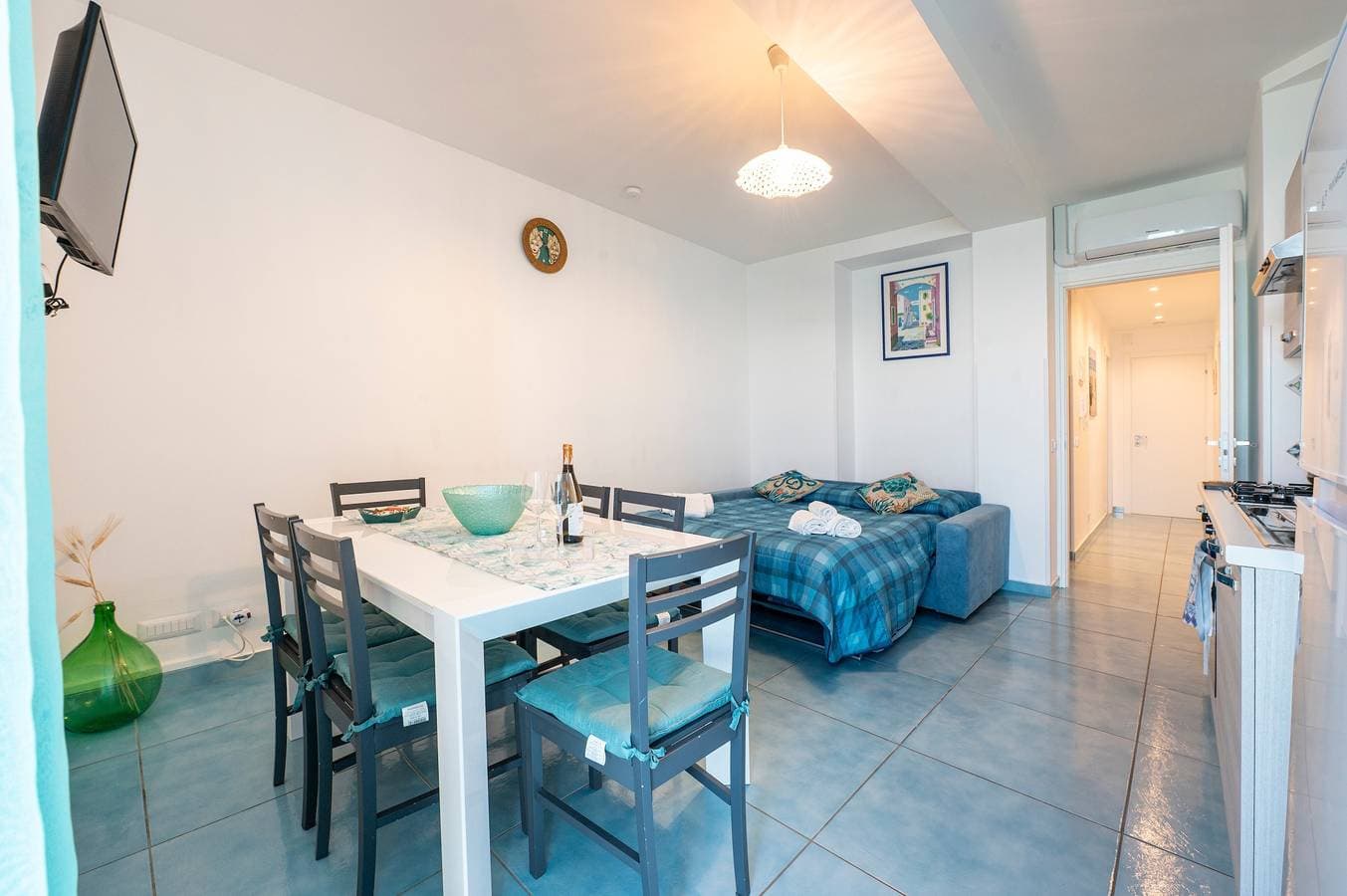 Foto 6 von 30: Ferienwohnung 'Scinniamare Con Vista' mit Meerblick, WLAN und Klimaanlage