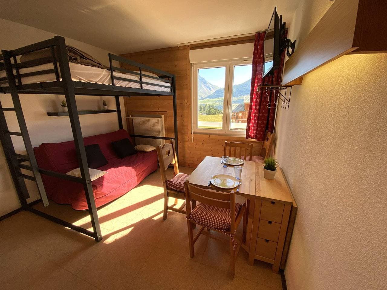 Foto 3 von 25: Renoviertes Studio für 3 Personen, am Fuße der Pisten, mit schöner Talblick – Superdévoluy