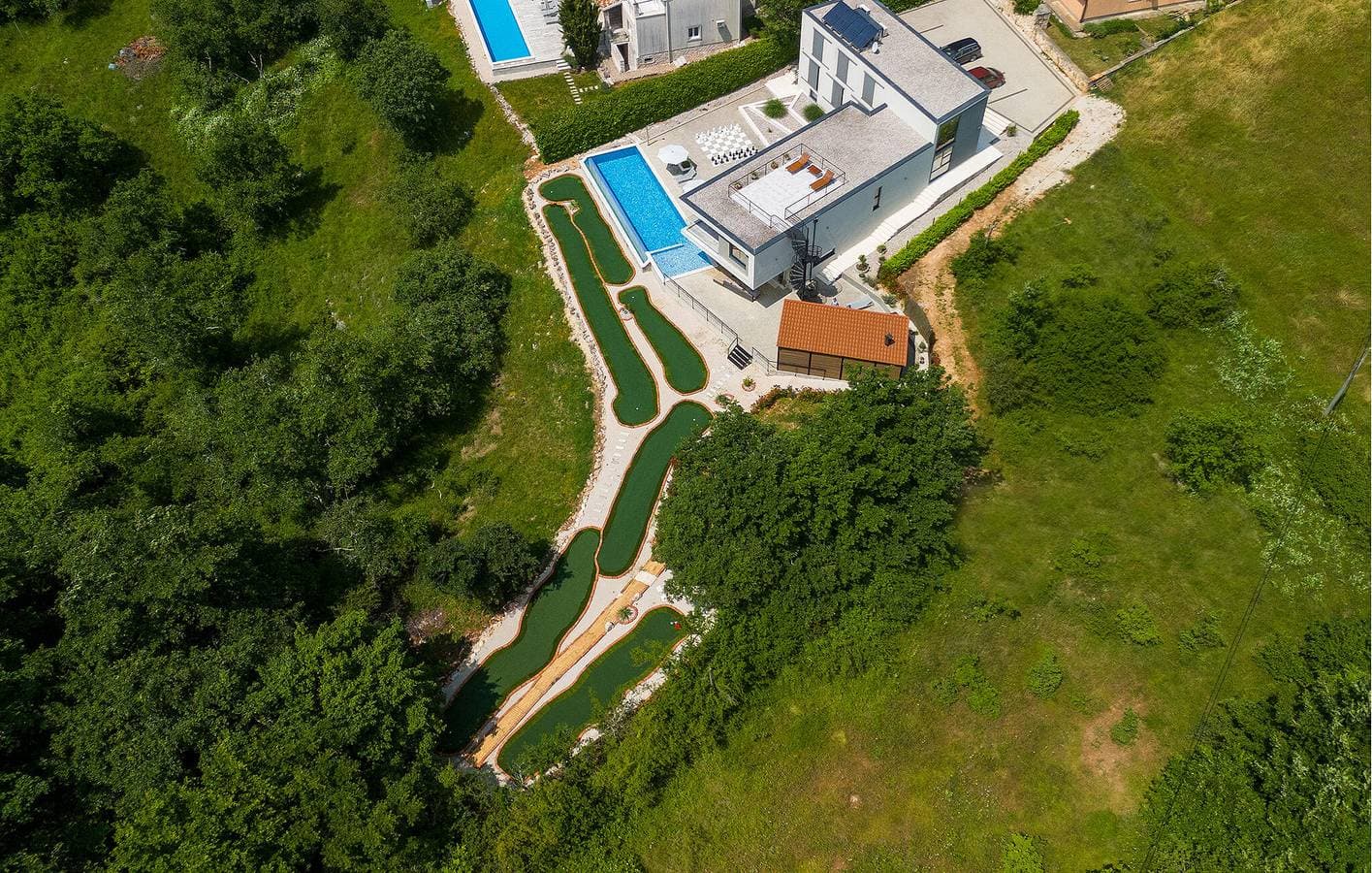 Foto 9 von 69: Gemütliche 37 m² große Ferienwohnung mit Pool, WLAN und Parkplatz in der Nähe von Pčele.doo