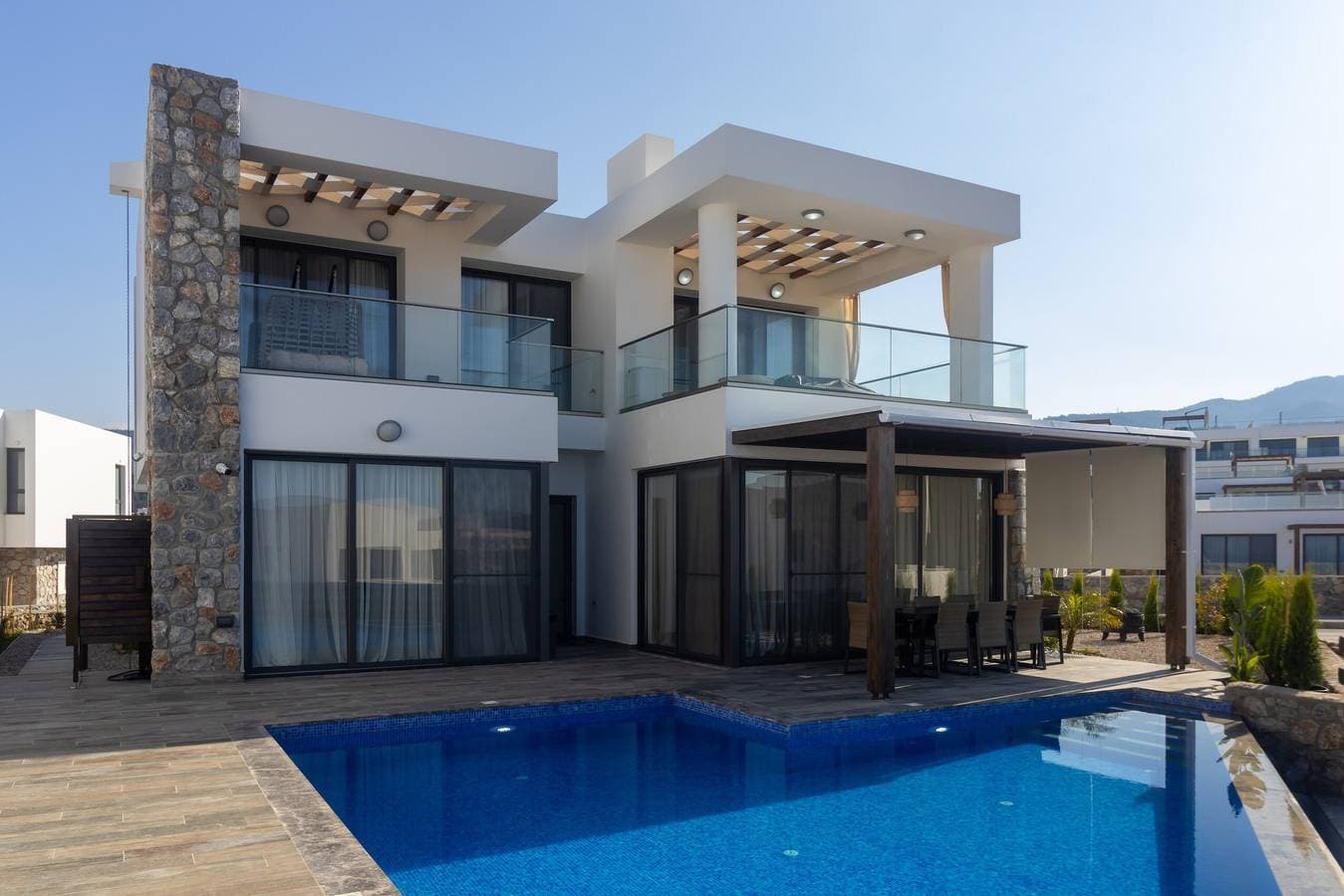 Villa Deja Blu mit privatem Pool 1