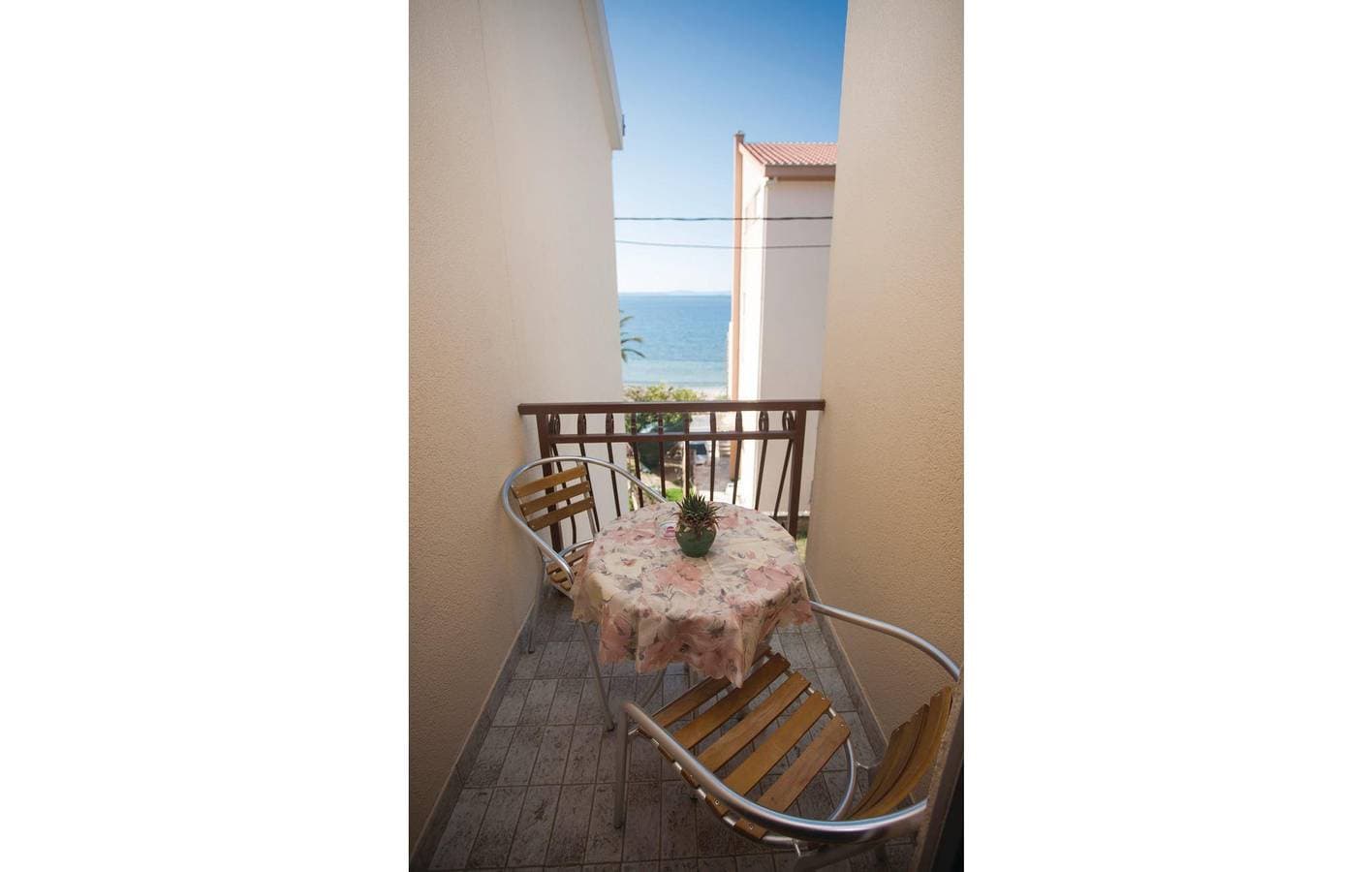 Foto 9 von 25: Apartment mit Meerblick, Parkplatz, Terrasse und WiFi
