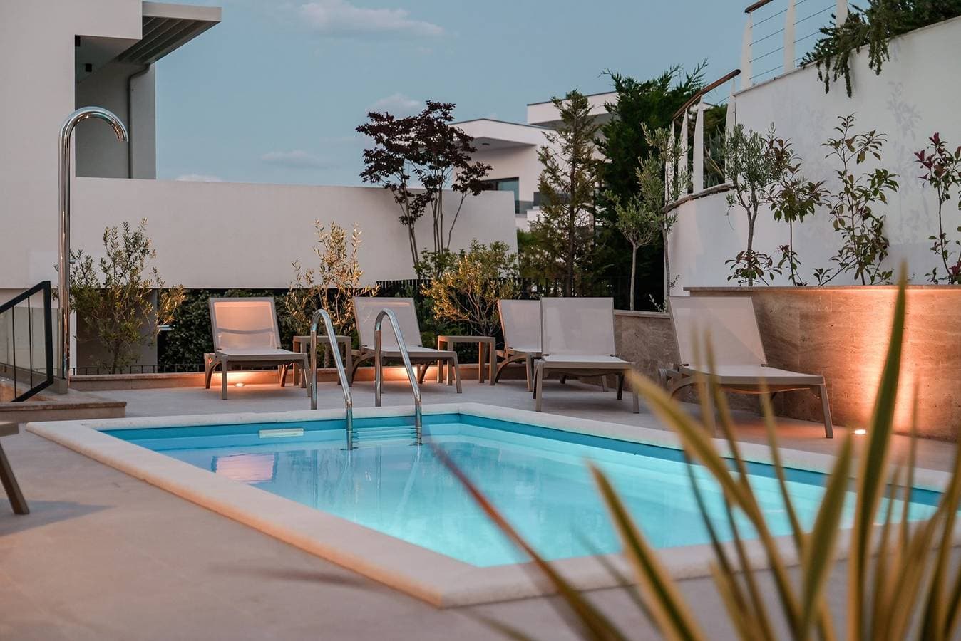 Luxuriöses Apartment Malinska Sky mit privatem Pool 1