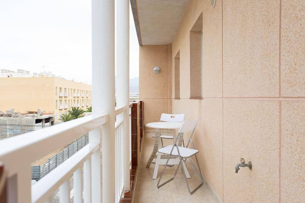 Canarian flat near the wild beach 1