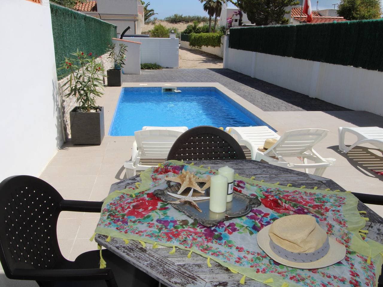 Foto 7 von 36: Ferienhaus am Meer mit Pool, nahe Hundestrand, gratis WLAN, Klima optional, Haustiere erlaubt