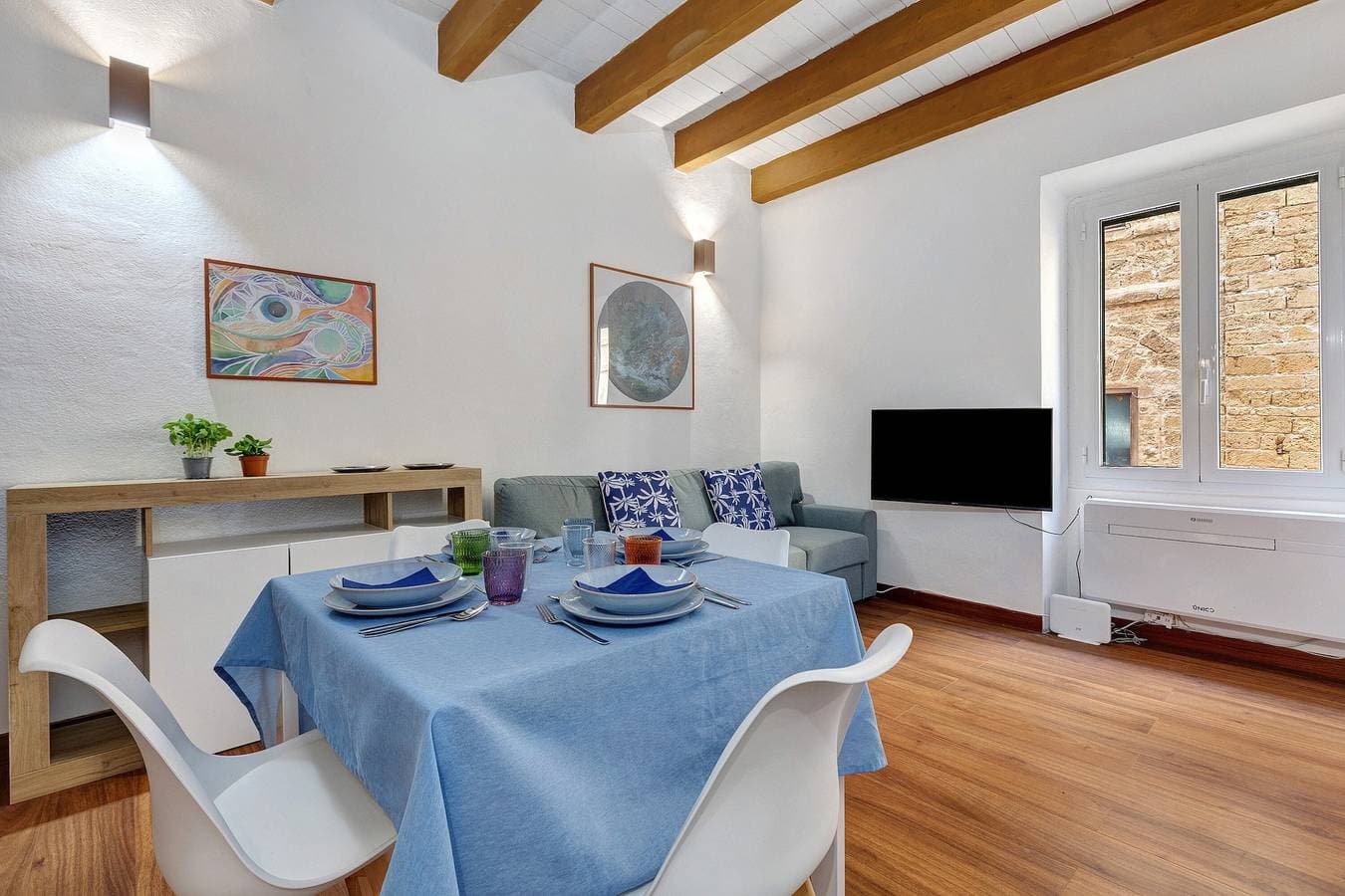 Foto 7 von 23: Ferienwohnung 'Apartament d'artistes' mit Klimaanlage