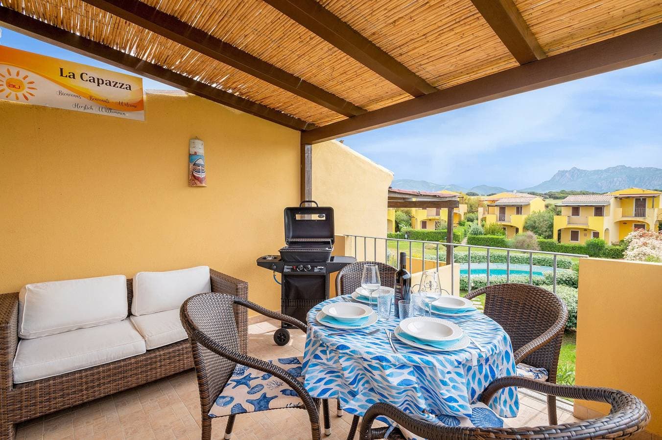 Foto 3 von 24: Ferienhaus 'La Capazza' mit Meerblick, WLAN und Klimaanlage