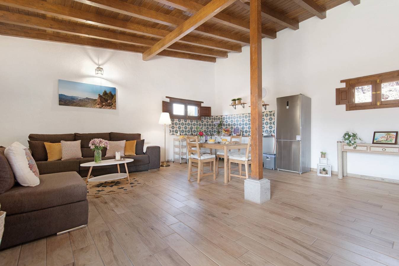 Foto 6 von 28: Barrierefreies Ferienhaus 'El Algarrobero' mit Bergblick und privatem Pool