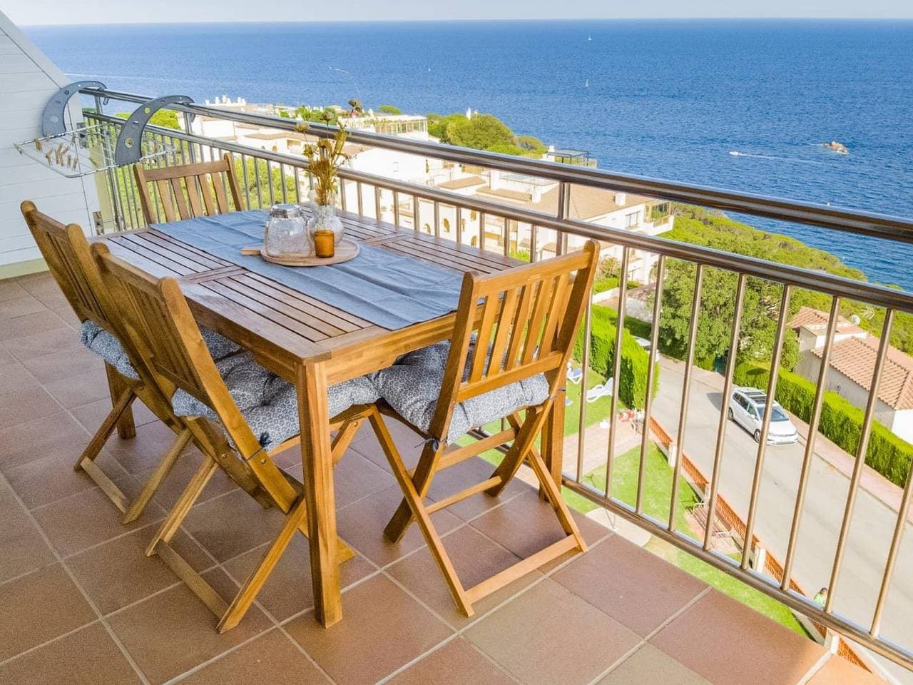 Foto 13 von 38: Ferienwohnung für 5 Personen mit Meerblick