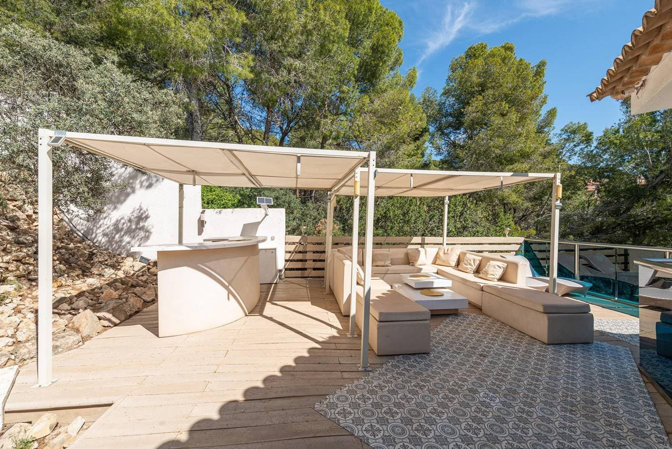 Foto 6 von 59: Villa Meerblick - Luxusvilla in Portals Nous - W-Lan gratis