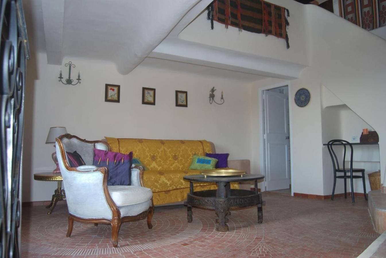 Foto 9 von 20: Ferienhaus 'Au Bon Accueil' mit Bergblick, privater Terrasse und WLAN