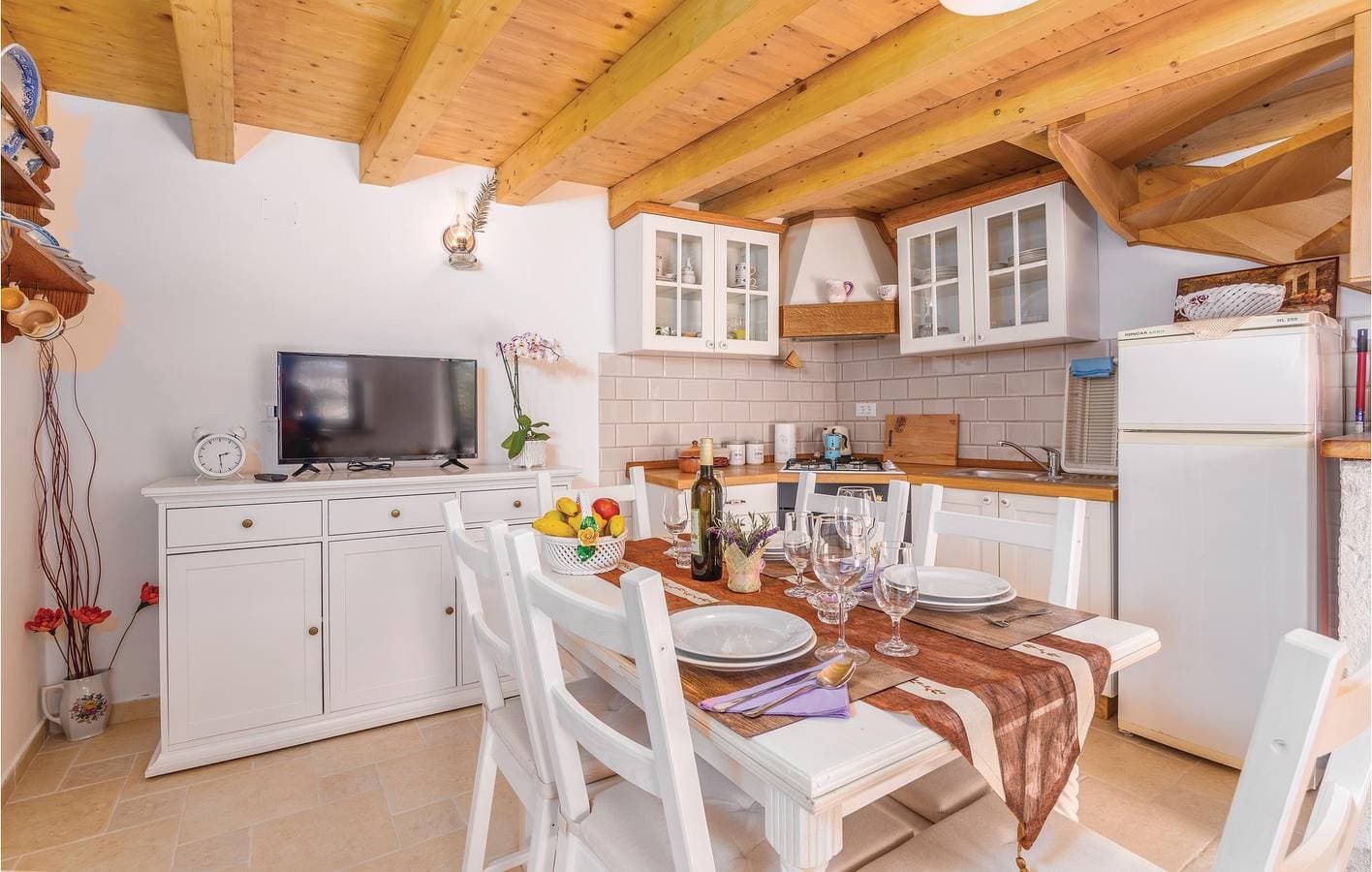 Foto 7 von 26: Gemütliche Ferienwohnung mit Terrasse, WLAN, Klimaanlage, 800 m vom Strand entfernt