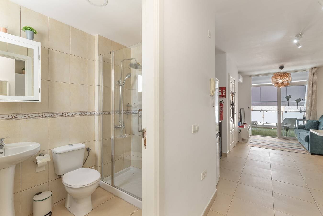 Foto 12 von 23: Apartment 'Calas' mit Bergblick, WLAN und Klimaanlage