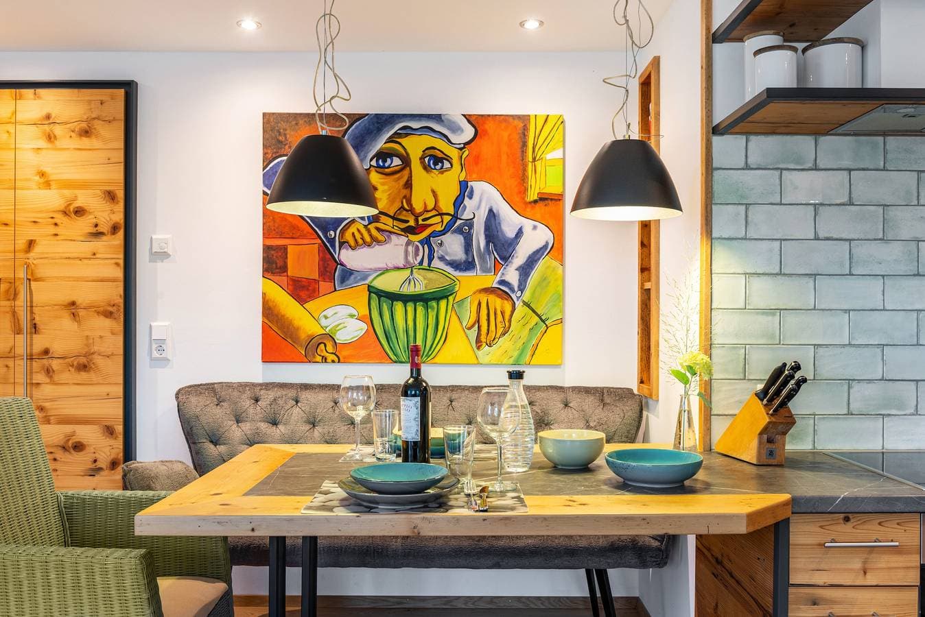 Foto 8 von 30: Ferienwohnung 'Gästehaus Wüpping 1' mit gemeinsamer Terrasse, gemeinsamem Garten und WLAN