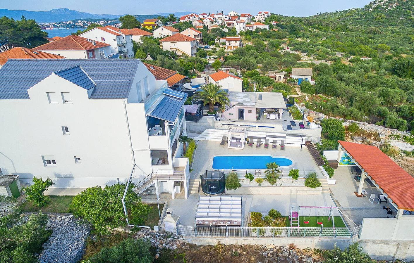 Foto 3 von 57: Gemütliche 2-Zimmer-Wohnung mit Pool, 200 m vom Strand Stari Porat entfernt
