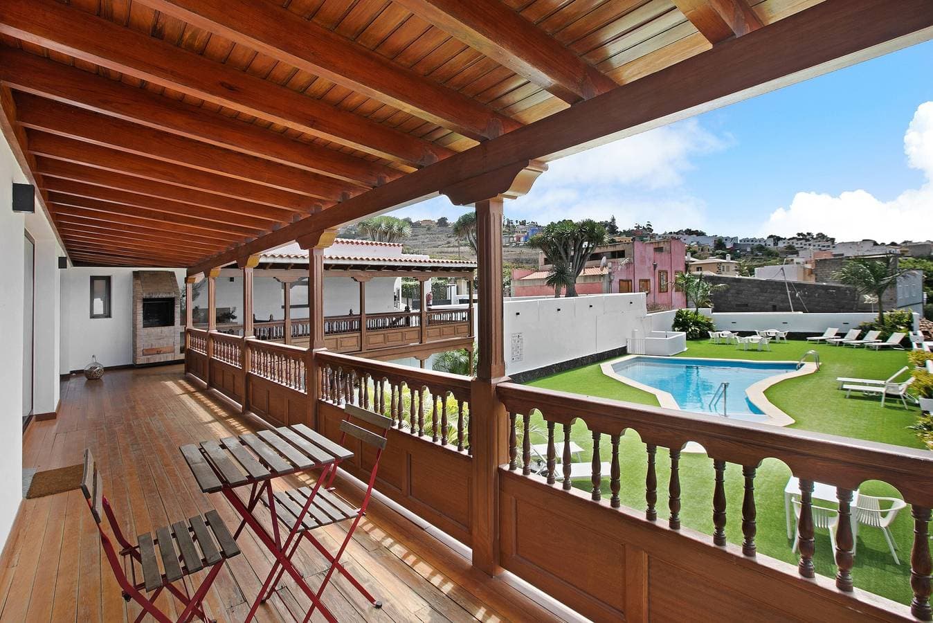 Foto 2 von 23: Ferienhaus 'Linaje del Pago Malvasia' mit Meerblick, Pool, Privatem Balkon und WLAN