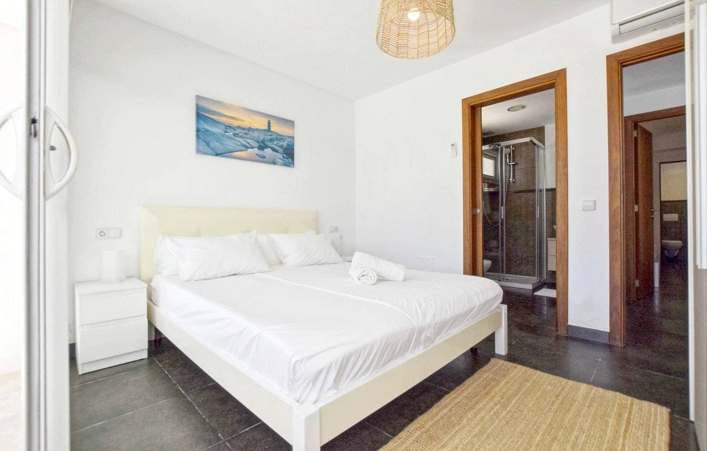 Foto 12 von 26: Ferienhaus 'Kanavayen Tres' mit Meerblick, WLAN und Klimaanlage