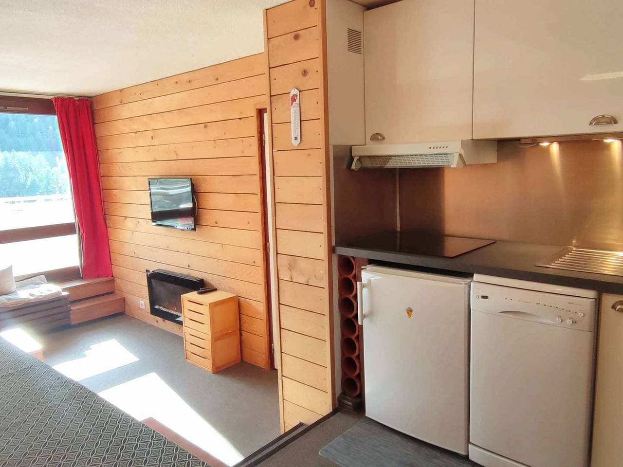 Foto 4 von 13: Gemütliche Wohnung direkt an der Piste mit großem Balkon in Isola 2000