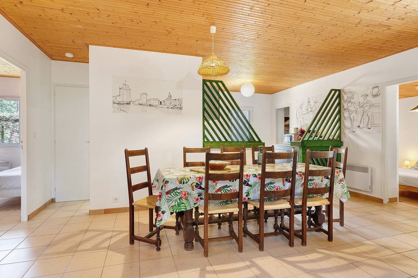 Foto 5 von 31: Villa les amourettes – Ref 1000: Geräumige Villa im privaten Park, 200 m vom Strand