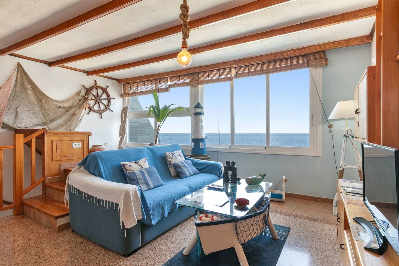 Foto 5 von 35: Ferienhaus 'Seaside House mit beheiztem Pool', Meerblick, WLAN & Klimaanlage