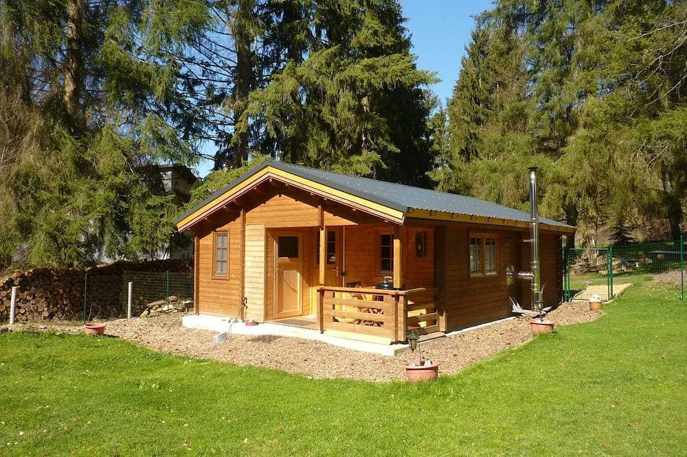 Foto 6 von 19: Holz-Blockhaus für vier Personen mit Terrasse