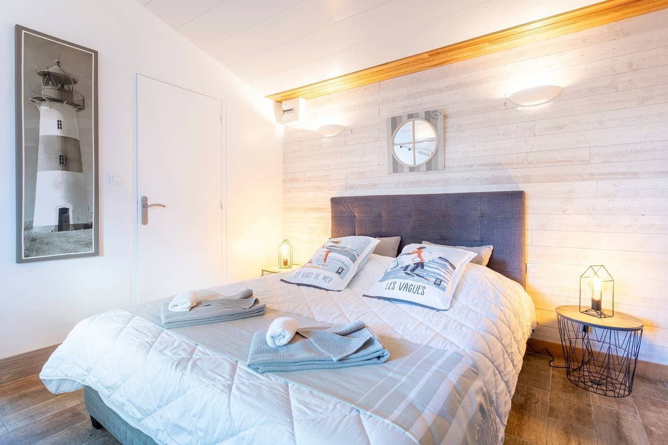 Foto 12 von 24: Ferienhaus 'Maison De Pêcheur 300m De La Mer' mit privater Terrasse und privatem Garten