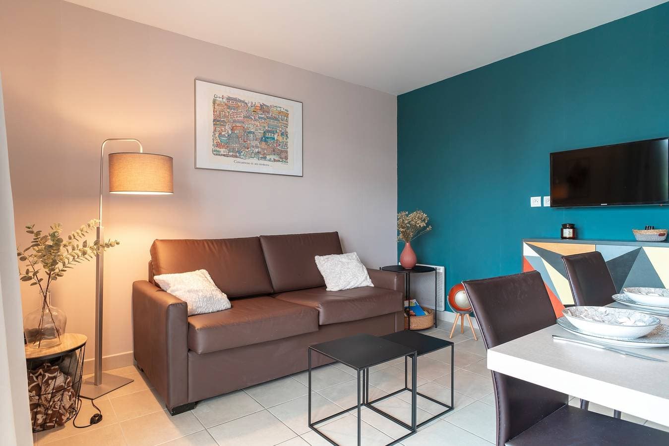 Foto 8 von 17: Ferienwohnung für 4 Personen mit Balkon