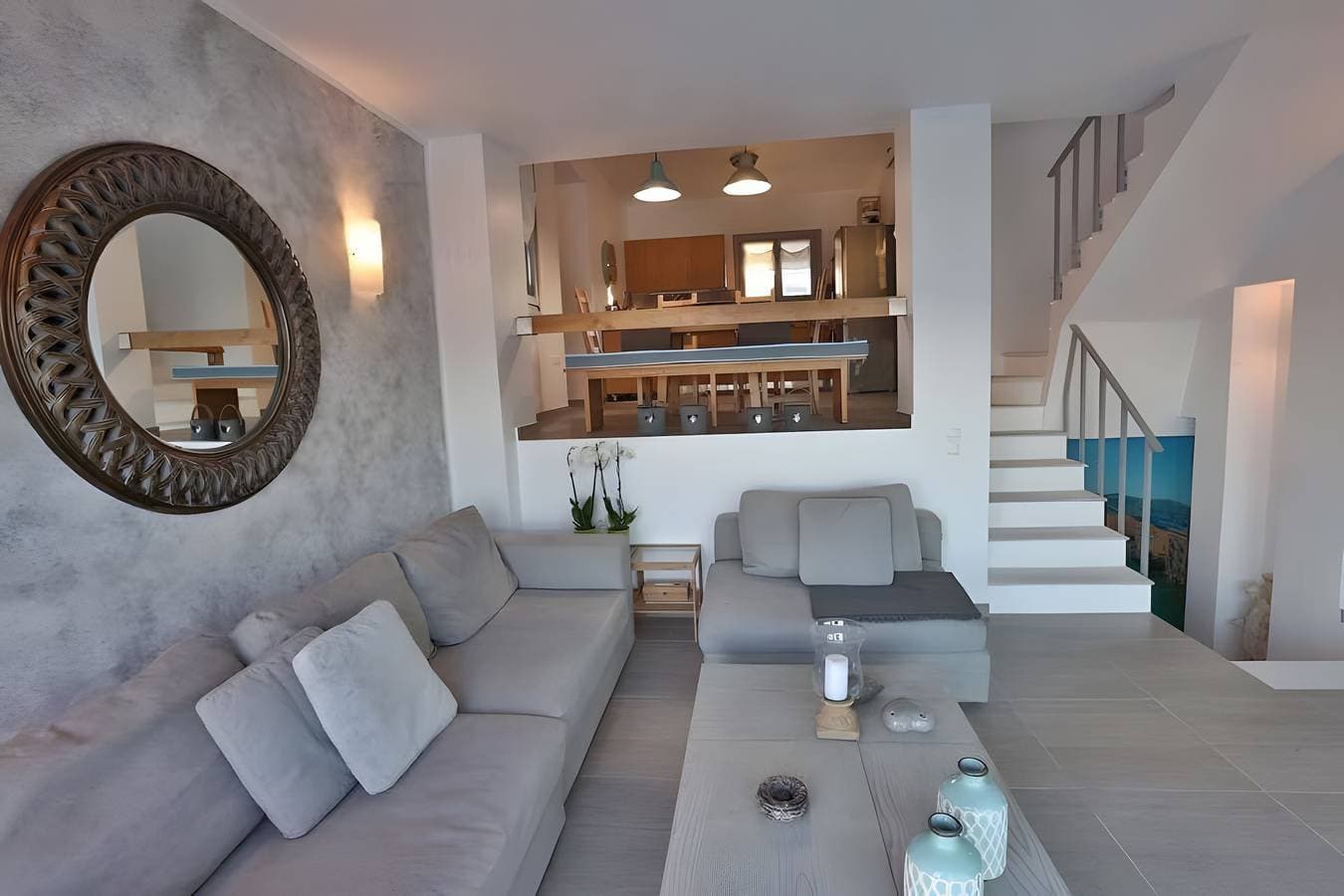 Foto 5 von 44: Villa 'Lina Syros' mit Meerblick, Wi-Fi und Klimaanlage