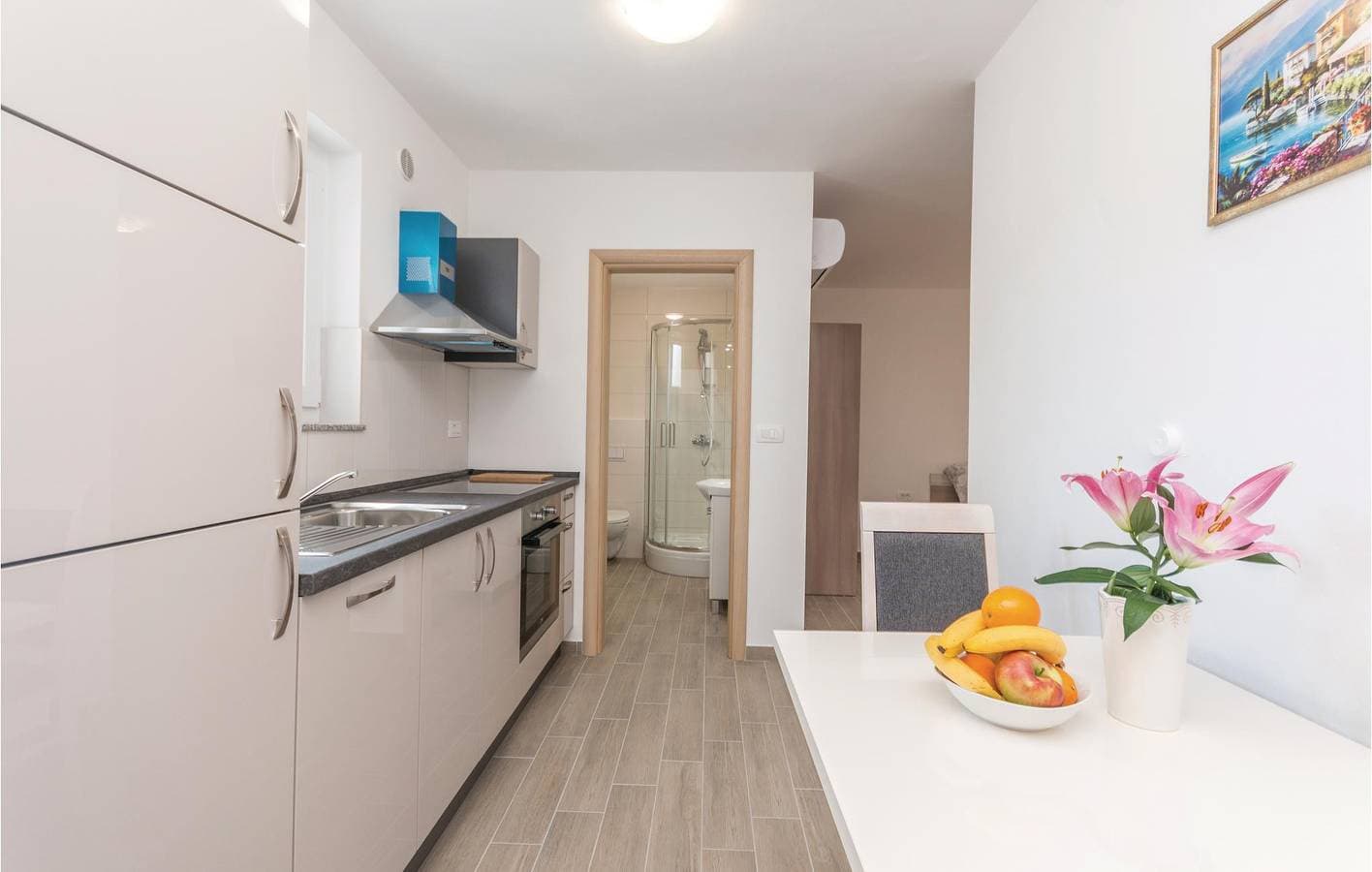 Foto 8 von 23: Gemütliche Ferienwohnung mit Pool, Terrasse und 600 m entferntem Strandzugang