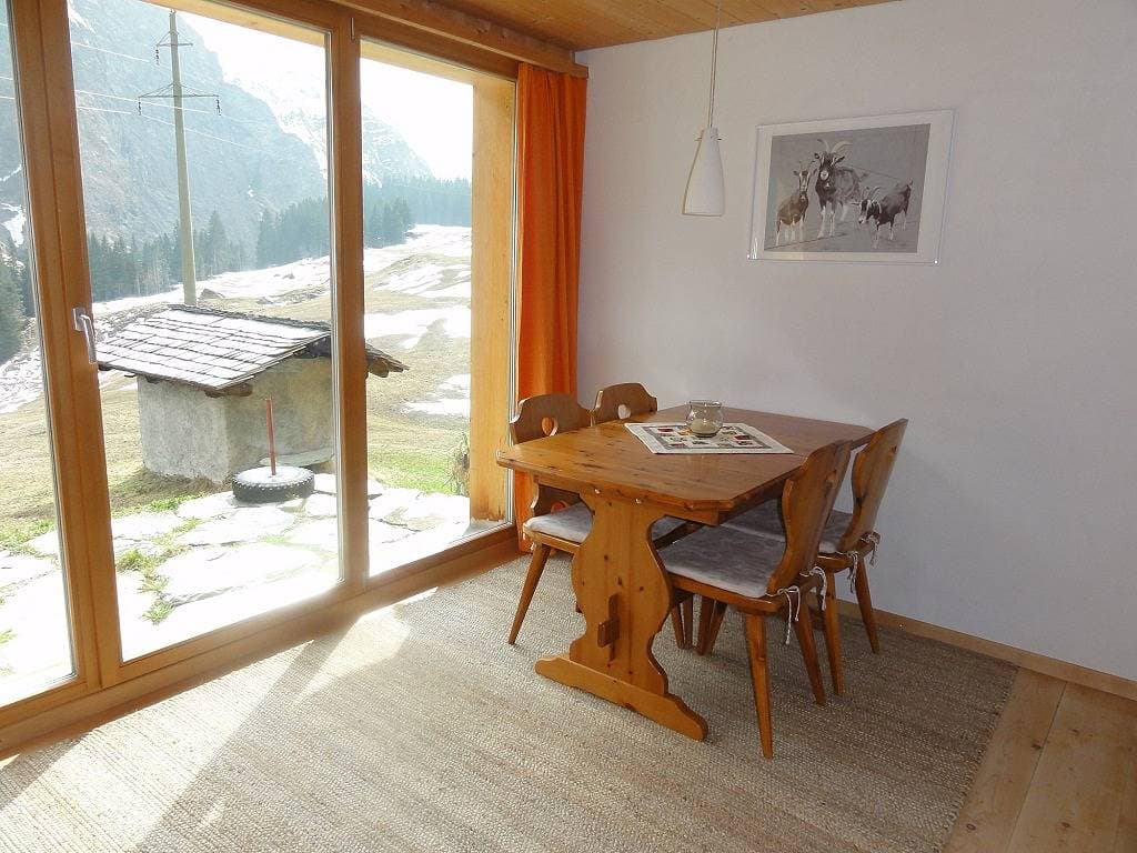 Foto 8 von 10: Ferienwohnung Ausserbäch Tester, Safien-Thalkirch - 2 Zimmer Ferienwohnung für max. 3 Pers.