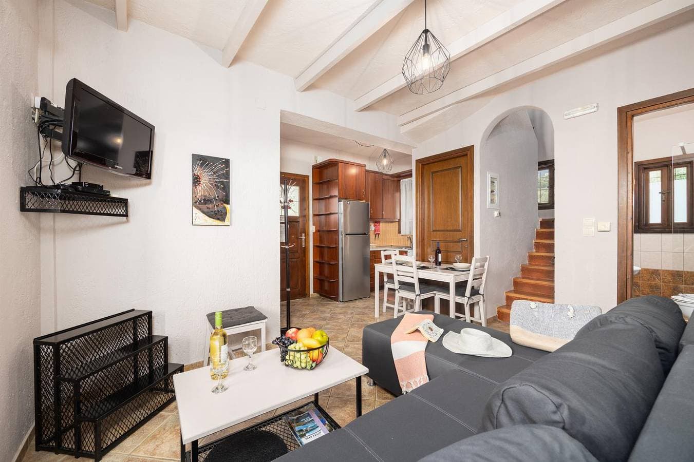 Foto 11 von 38: Villa für 7 Personen mit Balkon