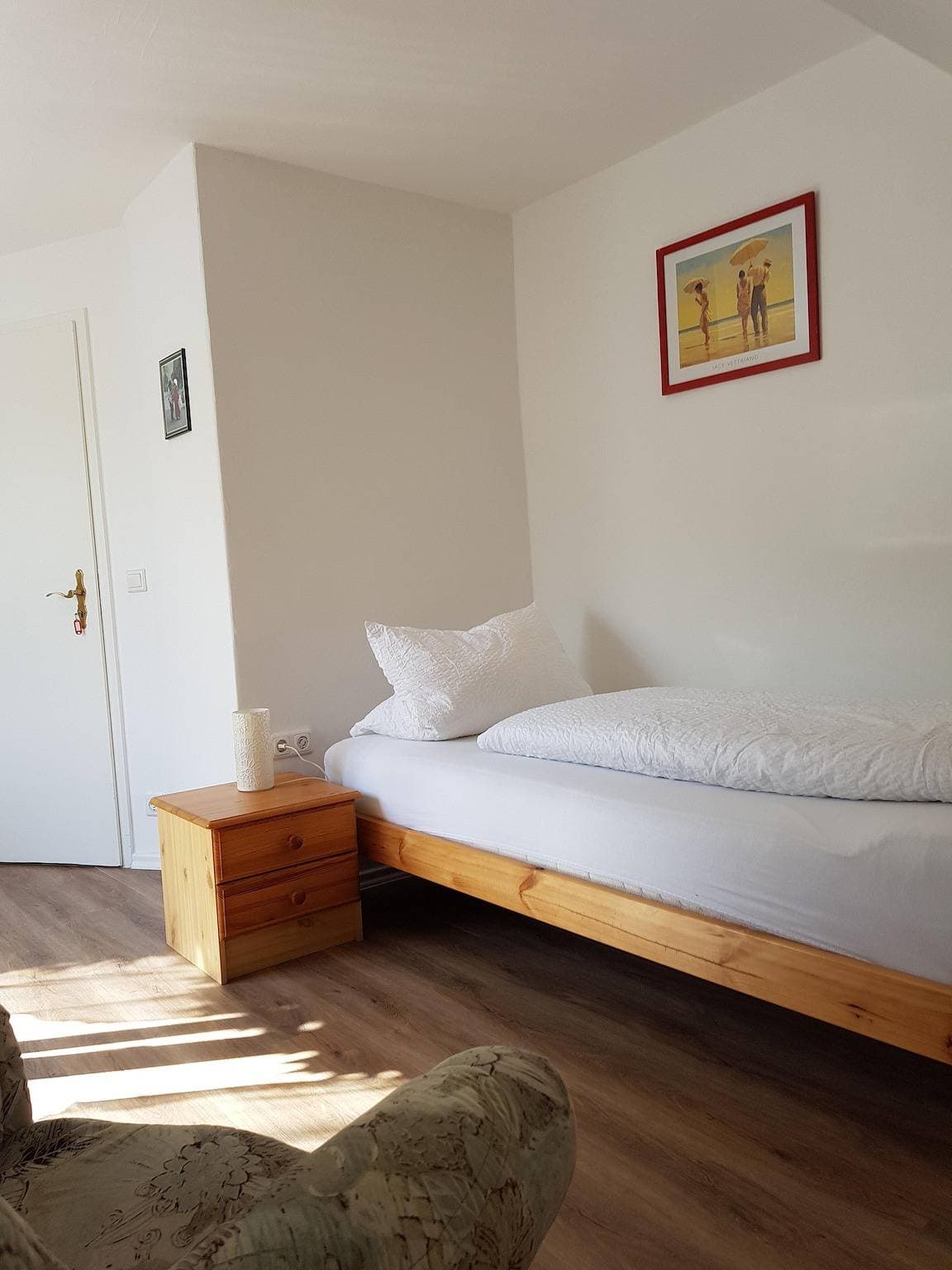 Foto 11 von 32: Ferienwohnung 'Wolf' mit privater Terrasse, Gemeinschaftsgarten und WLAN