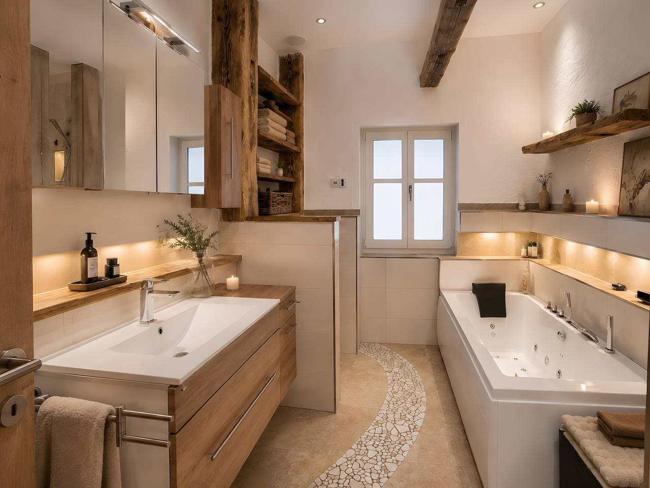Foto 9 von 23: Landhaus 'Residenz Zum Rosengarten' mit Whirlpool Sauna, privater Terrasse und WLAN