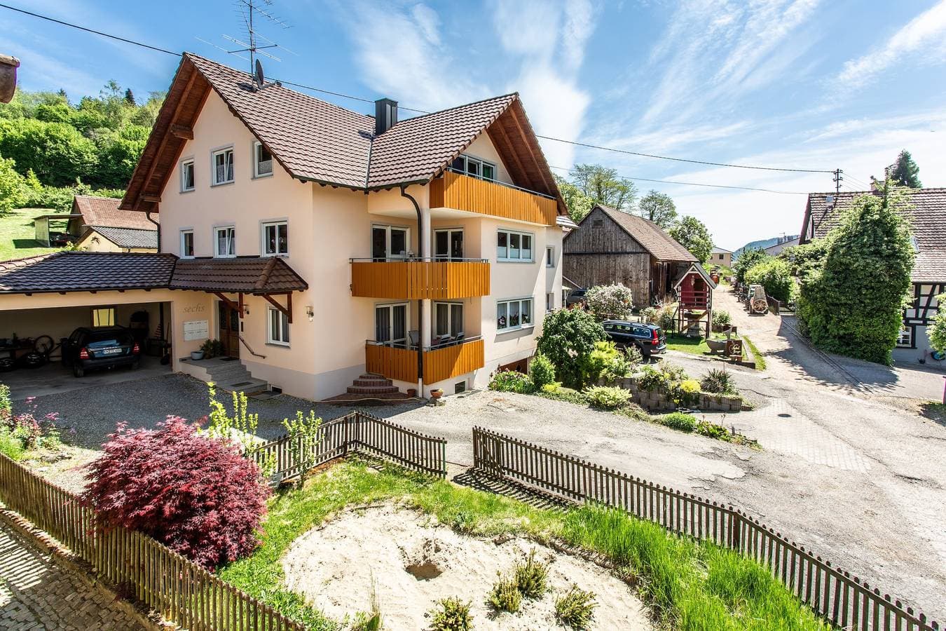 Foto 10 von 10: Ferienwohnung 'Gala' mit Gemeinschaftsgarten und WLAN