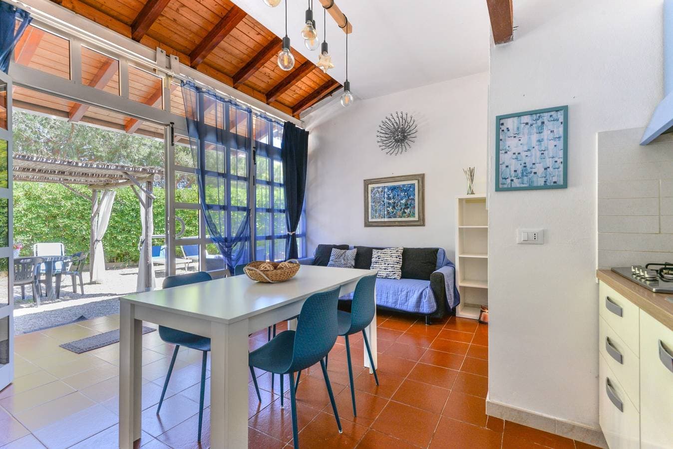 Foto 4 von 24: Modernes Apartment mit Garten, Klimaanlage und WLAN