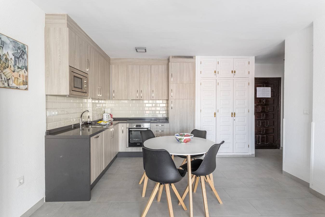 Foto 7 von 20: Frontline Ferienwohnung in Strandnähe mit Meerblick, Pool, WLAN und Klimaanlage