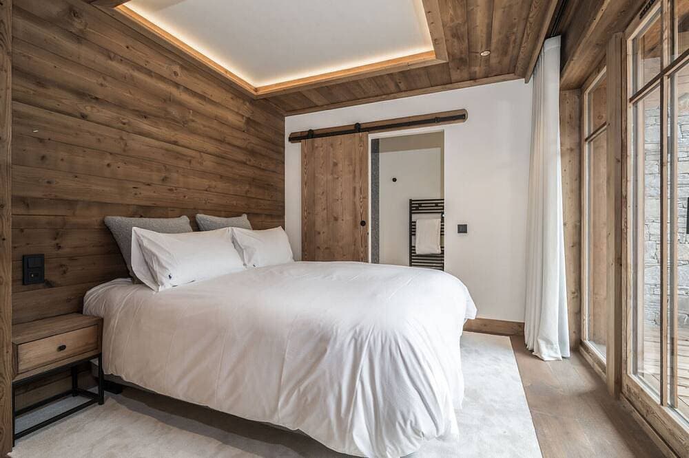 Foto 4 von 12: Luxuriöse 4-Zimmer Wohnung in Courchevel Le Praz - Parkplatz Inkl.