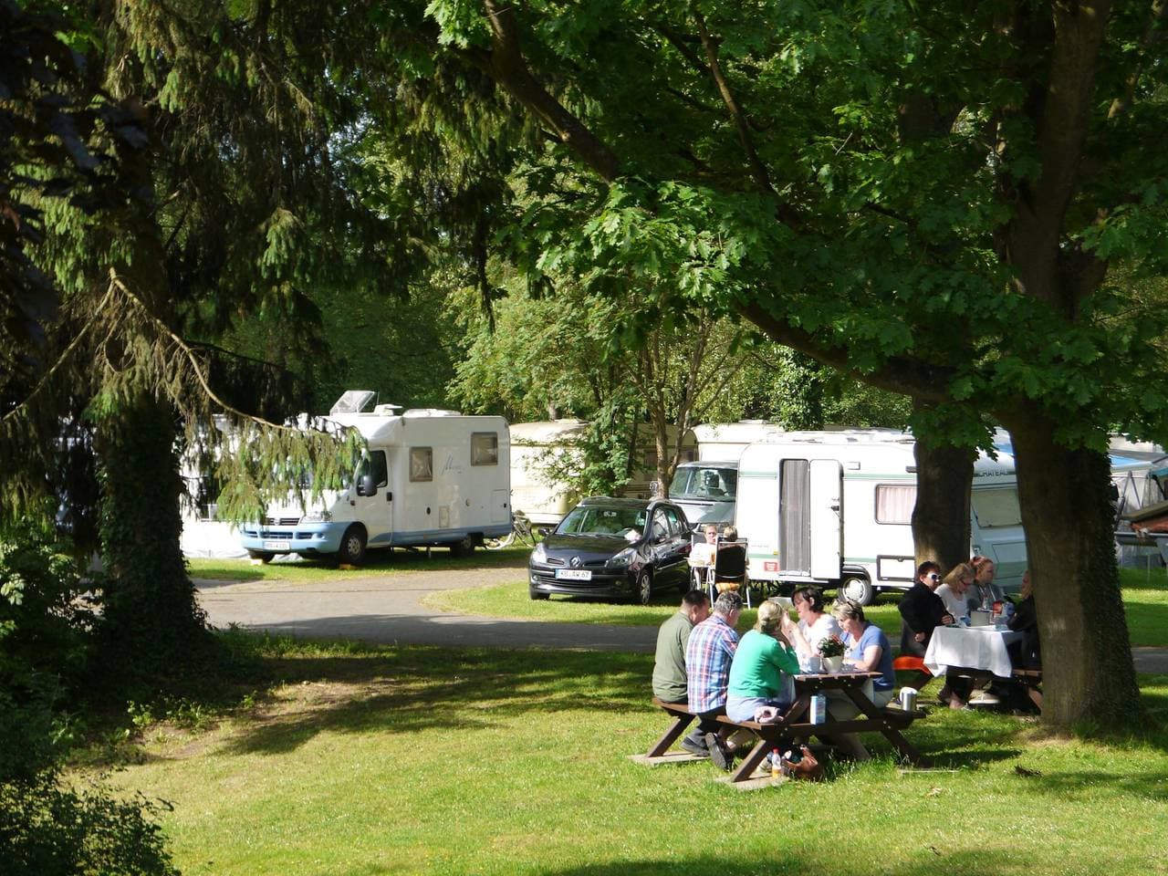 Foto 2 von 15: Ferienwohnungen am Campingplatz - Ferienwohnung 1 + 2 , 1 Schlafzimmer, max. 2 Personen