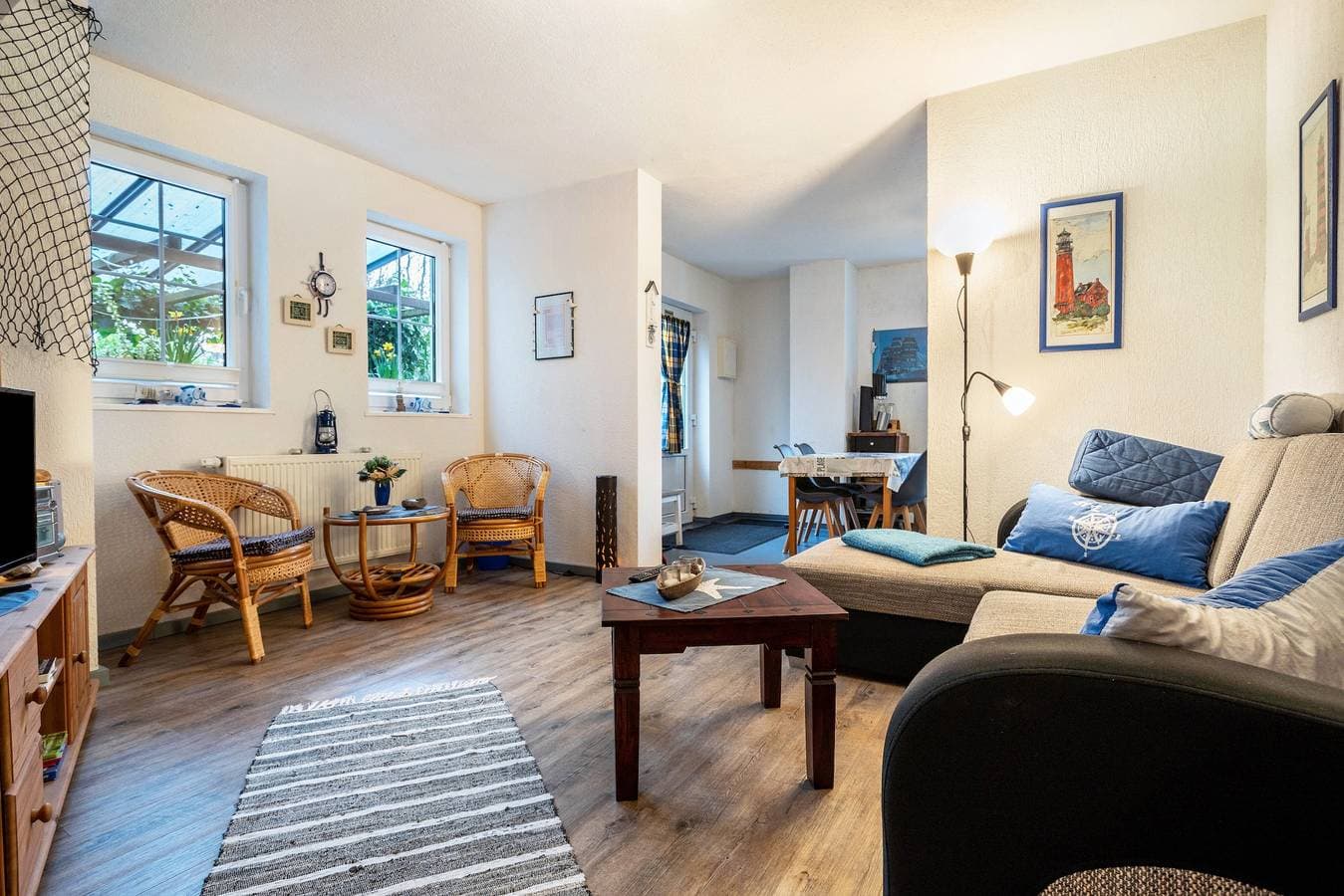 Foto 5 von 25: Ferienwohnung mit maritimem Flair, privater Terrasse und WLAN