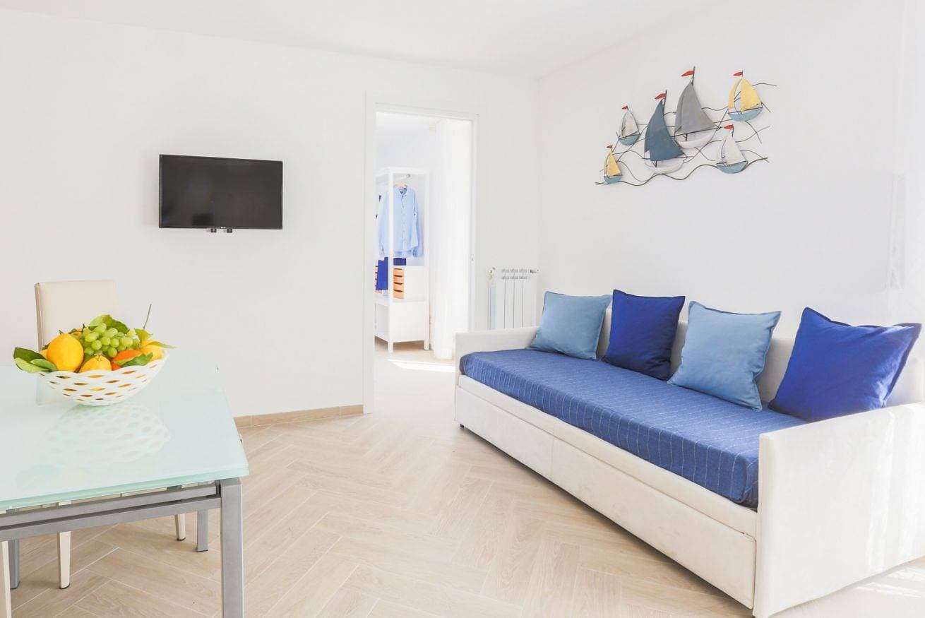 Foto 10 von 32: Ferienwohnung für 4 Personen mit Meerblick